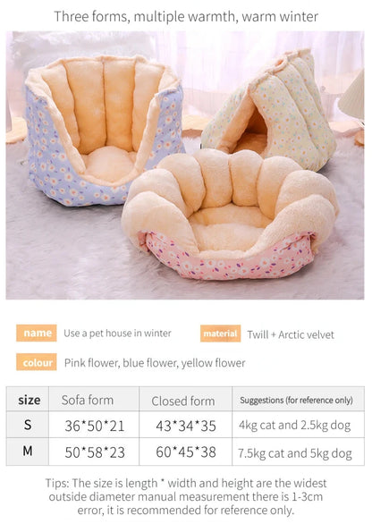 CozyCave Slipper Bed